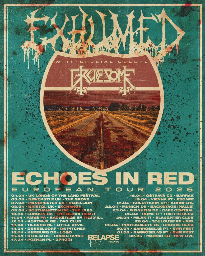 Exhumed Tour Poster 2026